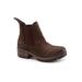 Women's Florida Bootie by Bueno in Brown Nubuck (Size 40 M)