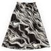 Nine West Skirts | Nine West Midi Skirt Size Small | Color: Black/White | Size: S