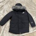 The North Face Jackets & Coats | 3t Northface Artic Parker Dryvent 550 Winter Coat Black W/ Fur Hood | Color: Black | Size: 3tb