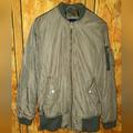 American Eagle Outfitters Jackets & Coats | American Eagle Slick Army Green Bomber Jacket Mens Size S Like New 5 For 25 | Color: Green | Size: S