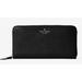 Kate Spade New York Bags | New Kate Spade Laurel Way Neda Large Wallet Saffiano Leather Black | Color: Black/Gold/Red | Size: Os