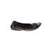 Anne Klein Sport Flats: Tan Print Shoes - Women's Size 7 1/2 - Round Toe