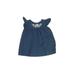 Nordstrom Dress - Shift: Blue Solid Skirts & Dresses - Size 9 Month