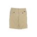 Zara Khaki Shorts: Tan Solid Bottoms - Kids Boy's Size 8 - Light Wash