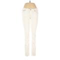 Old Navy Jeggings - Low Rise: Ivory Bottoms - Women's Size 6