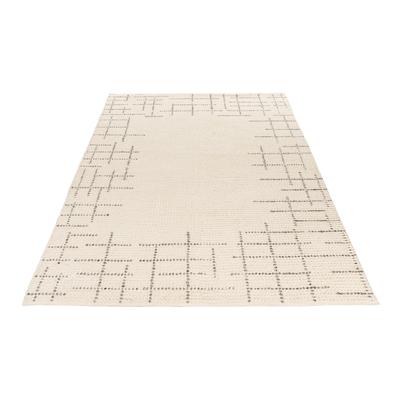 Teppich OBSESSION "My Freya 271", beige (cream), B:80cm H:15mm L:150cm, Wolle, Teppiche, Handweb Teppich, geometrisches Muster, 80% Wolle, handgewebt Image