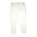Gap Jeans - Adjustable: Ivory Bottoms - Kids Girl's Size 12 - White Wash