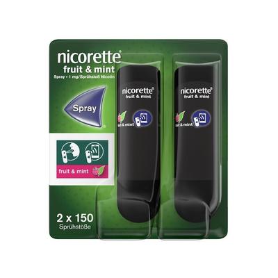 Nicorette - Fruit & Mint Spray 1 mg/Sprühstoß NFC Inhaler & Spray