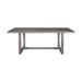 Loon Peak® Jaimyn Solid Wood Dining Table Wood in Brown/Gray/White | 30 H x 36 W x 82 D in | Outdoor Dining | Wayfair