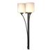 Hubbardton Forge Formae 2 - Light Dimmable Wallchiere Glass in White | 29.6 H x 11.9 W x 5.9 D in | Wayfair 204672-1036