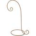 The Holiday Aisle® Wrought Iron Ornament Stand, 18" H x 7.5" W x 10.25" D Metal in Yellow | 18 H x 7.5 W x 10.25 D in | Wayfair