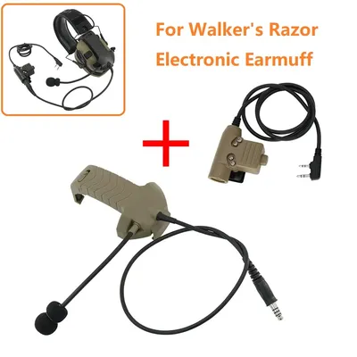 Kit de micro externe pour rasoir Walker cache-oreilles électroniques casque DulMédiateur set