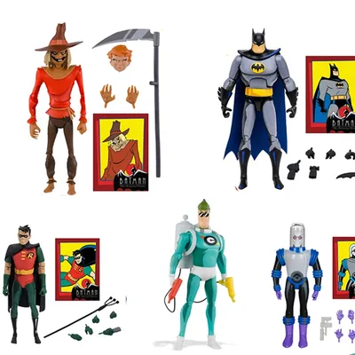 McFarlane-DC Comics Batman Action Figure Toys The Animated Series Vehicle Batcycle Spot Stocks