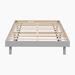 Ebern Designs Reisel Floating Platform Bed Frame Wood in Gray | 10.5 H x 40.9 W x 77.6 D in | Wayfair 03BE5F5B6AB04C3EAA6469961DE33779