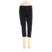 Sonoma Goods for Life Leggings Skinny Leg Cropped: Black Polka Dots Bottoms - Women's Size Medium