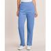 Blair Zip-Pocket Pull-On Fleece Pants - Blue - LGE - Misses