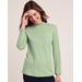 Blair Women's Essential Knit Long Sleeve Mock Top - Green - XL - Womens