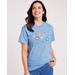 Blair Women's Short-Sleeve Graphic Tee - Blue - 3XL - Womens