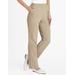 Blair Women's Crinkle Calcutta Cloth Pants - Tan - SPS - Petite Short