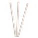 AmerCareRoyal S1525 5" Unwrapped Sip Straws - Plastic, White/Red Striped, White & Red, Multi-Colored