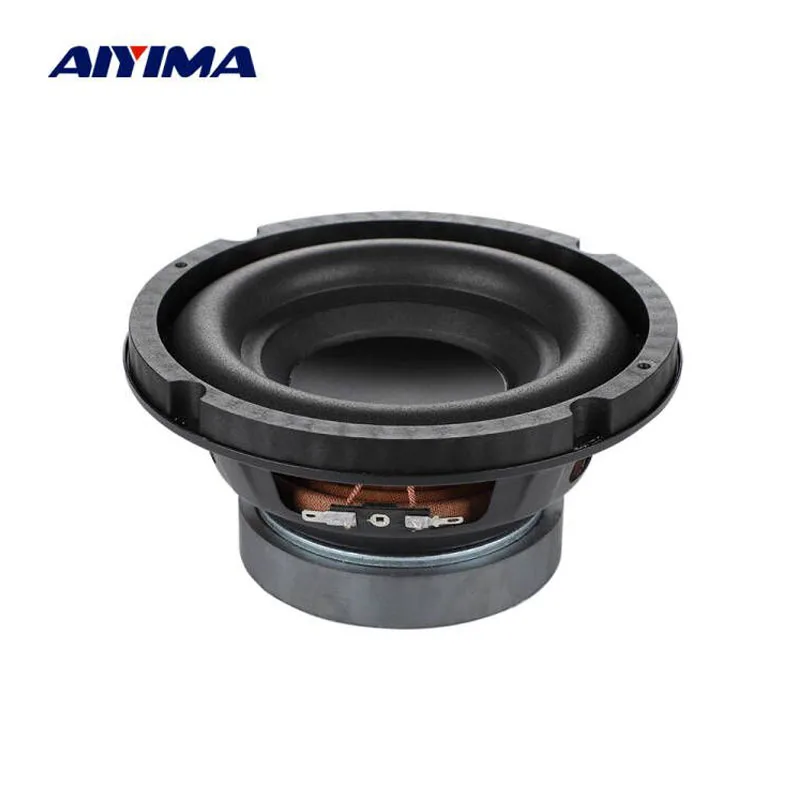 AIYIMA 1 Stücke 6,5 Zoll 4 Ohm 40 W Subwoofer Lautsprecher Woofer Sound Audio Lautsprecher Bass Hifi Musik Heimkino Louderspeaker altavoz Image