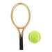 NUOLUX Tennissportsmini 1 Racket 12 Miniature House Miniatures Tennis Racket Set Accessories Set Tinycake Clubsaccessories