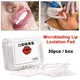 30 stücke Einweg-Tattoo Lippen solation Pad Microb lading Permanent Make-up Lippen Watte pad