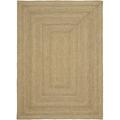 Nourison Natural Seagrass Indoor/Outdoor Natural 4 x 6 Area Rug (4x6)