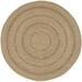 Nourison Natural Seagrass Indoor/Outdoor Natural 5 x Round Area Rug (5 Round)