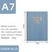 SDJMa Pocket Planner 2024 4.2 x3.1 Mini Daily Planner for Purse A7 Hardcover Lined Journal Notebook 120 Pages