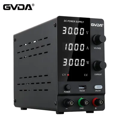 GVDA Einstellbare DC-geregelte Stromversorgung, umschaltbare Labor-Laborbank, Stromquelle, Image