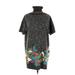 M Missoni Casual Dress - Shift: Gray Print Dresses - Women's Size 4