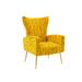 Accent Chair ,leisure single chair with Rose Golden feet,Comfortable and practical