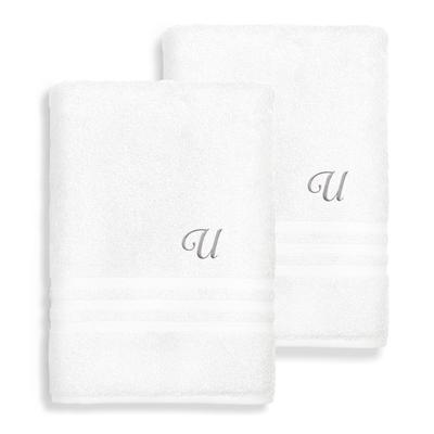 Authentic Hotel and Spa 100% Turkish Cotton 2PC Denzi Bath Sheet Set