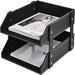 Desk Letter Tray Black