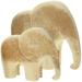 Toy Handmade Material White Embryo DIY Mosaic Animal Coloring Painting Model (set of Baby Elephants) Toys Kids Wooden Child 2 Pcs