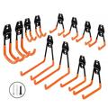 10 Packs Garage Hooks Heavy Duty Utility Steel Garage Storage Hooks Wall Mount Garage Storage Organization and Tool Hangers for for Power ï¼† Garden Tools Ladders Bikes Bulky Items