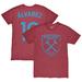 Men's 1863FC Edson Alvarez Claret West Ham United Player Name & Number Twisted Tri-Blend Slub T-Shirt