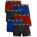 Everlast Menâ€™s Trunks Breathable Cotton Underwear Boxers for Men Royal/Red/Black Medium 6-Pack