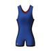 Great Call Athletics | Womens Reversible Red & Blue Freestyle Wrestling Singlet Girls Adult Youth