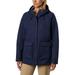 Columbia Ladies Double Pocket Rain Jacket Size: XL Color: Blue (Nocturnal)