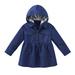 Frostluinai Savings Clearance 2023! Winter Coats for Kids Baby Boys Girls 2023! Toddler Kids Baby Boys Girls Fashion Solid Color Windproof Jacket Detachable Hooded Windbreaker Coat Infant Outerwear