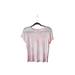 American Eagle Outfitters Tops | American Eagle Soft & Sexy Light Pink & White Tie-Dye Tee Medium Women’s | Color: Pink/White | Size: M