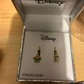 Disney Jewelry | Brand New In Box Disney Frog Princess Earrings. | Color: Green | Size: Os