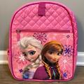 Disney Accessories | Disney Frozen Elsa And Anna Pink Backpack New | Color: Pink | Size: Osg