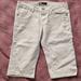 Levi's Bottoms | Levi Girls Bermuda Shorts | Color: Cream/White | Size: 14g