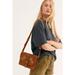 Free People Bags | Free People Marie Floral Shoulder Bag Needlepoint Brown Suede | Color: Brown | Size: Os