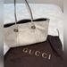 Gucci Bags | Beautiful Gucci Leather Tote . Comes With Dust Bag | Color: Cream/White | Size: Os