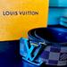 Louis Vuitton Accessories | Louis Vuitton Belt Classic Design, Silver Lv Buckle. | Color: Brown | Size: 34 Waist