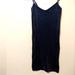 Free People Dresses | Free People Intimately Metallic Slip Dress | Color: Blue/Silver | Size: Xs